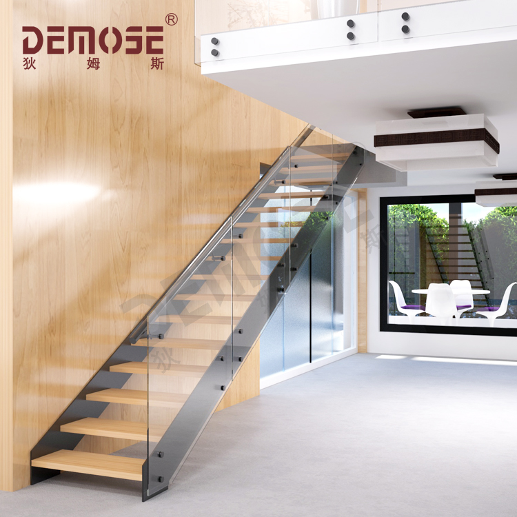 現代建筑空間的靈動之選：不銹鋼直線樓梯設計解析