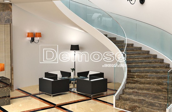 樓梯玻璃扶手 樓梯玻璃扶手