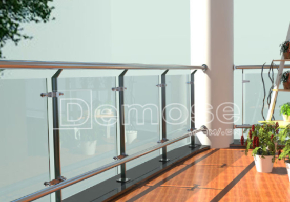 現代生活中不銹鋼玻璃欄桿的實用性解析