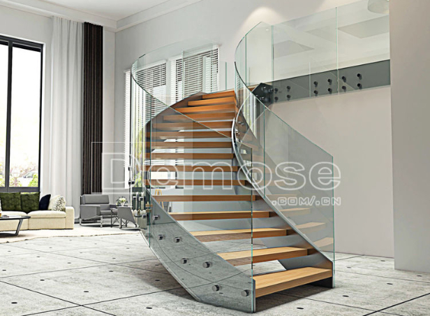 弧形樓梯和直形樓梯那個(gè)占空間？