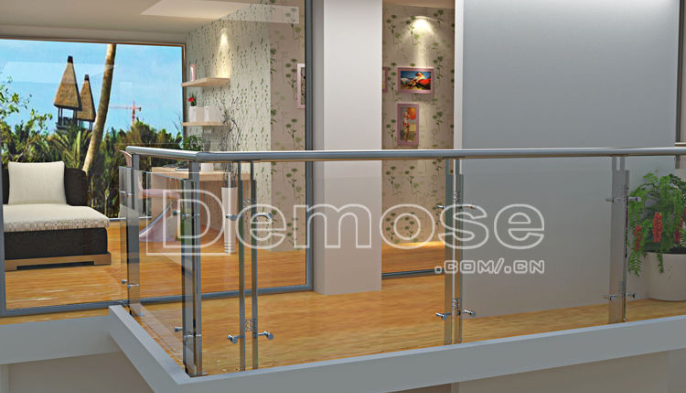 不銹鋼玻璃欄桿的時尚設計與裝飾效果