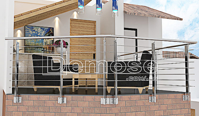 不銹鋼陽臺欄桿：堅固與美觀的完美融合