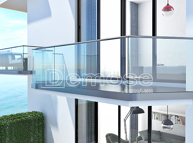 創(chuàng)意陽臺玻璃欄桿：點亮個性家居的獨特之光