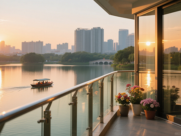 佛山狄姆斯無邊框玻璃陽臺欄桿：極簡美學(xué)與安全性能的巔峰融合?