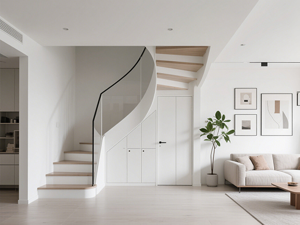 旋轉(zhuǎn)樓梯設(shè)計(jì):讓別墅和復(fù)式裝修更高級(jí)的秘訣