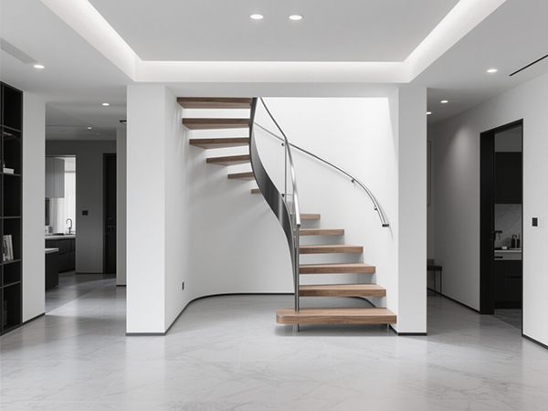 旋轉(zhuǎn)樓梯設(shè)計(jì):讓別墅和復(fù)式裝修更高級(jí)的秘訣