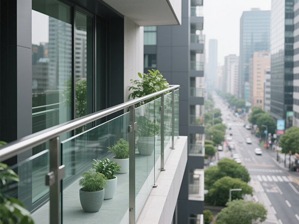 陽臺玻璃欄桿價格多少錢一米